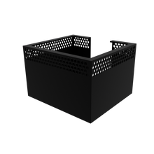 Load image into Gallery viewer, 3D render of a compatible lightshade for the Red Sea's ReefLED 160S, in black, asymmetrical view.