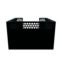 Load 3D model into Gallery viewer, 3D render of a compatible lightshade for the Red Sea's ReefLED90, in black, front view.