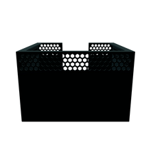 Load 3D model into Gallery viewer, 3D render of a compatible lightshade for the Red Sea's ReefLED 160S, in black, front view.