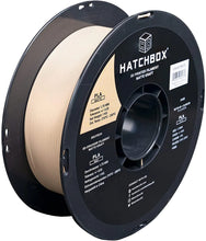 Load image into Gallery viewer, Hatchbox PLA 3d printer filament in Matte Kraft. Matte Kraft is tan.