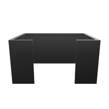 Load 3D model into Gallery viewer, Back view of 3d render of Hydra 32 HD light shade in black.