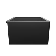 Laden das 3D-Modell in den Galerie-Viewer, Moveable 3D model of peninsula style Radion XR15 Compatible Light Shade in black, front view.