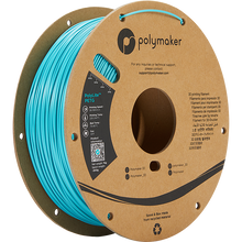 Load image into Gallery viewer, Spool of PolyLite PETG 3D printer filament in teal.