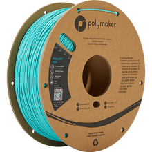 Load image into Gallery viewer, Spool of PolyLite PLA 3D printer filament in teal.