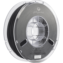 Load image into Gallery viewer, Spool of PolyMide CoPA 3D printer filament in black, diagonal view.
