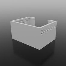 Load image into Gallery viewer, 3d render of the Hydra 32 Light Shade in white.