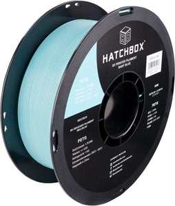Hatchbox PETG 3d printer filament in baby blue. 