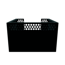 Load 3D model into Gallery viewer, 3D render of a compatible lightshade for the Red Sea&#39;s ReefLED90, in black, front view.
