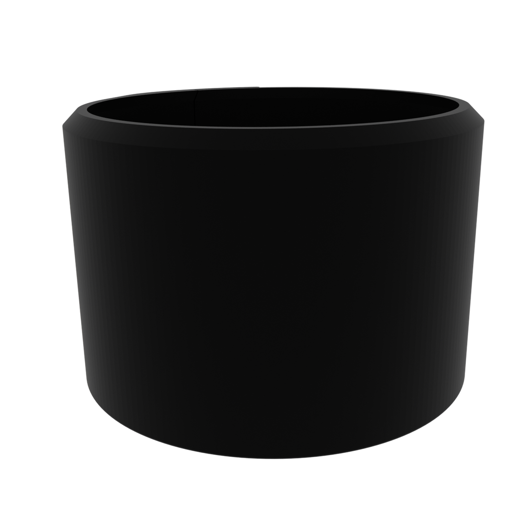 3d render of Kessil A360X Compatible Light Shade in black.