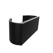 Load 3D model into Gallery viewer, Back diagonal view of Ecotech Vortech MP10w Controller Mount 3d render in black.

