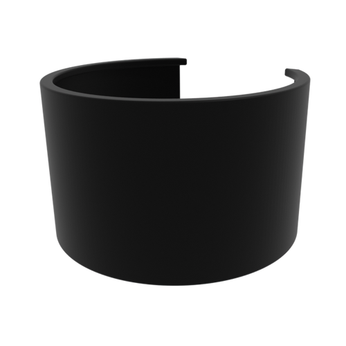 3d render of Kessil H80/A80 in black, diagonal view. 