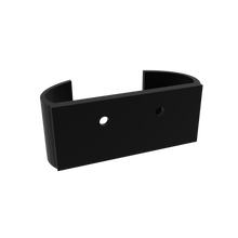 Load image into Gallery viewer, Back view of Ecotech Vortech MP10w Controller Mount 3d render in black.
