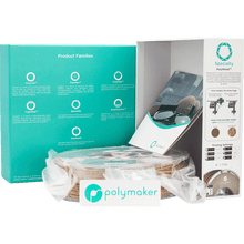 Load image into Gallery viewer, Whole package of PolyWood 3D printer filament, including box and filament.
