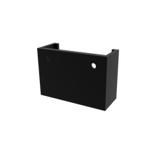 Load image into Gallery viewer, Back view of Jebao OW Series Controller Mount 3d render in black.
