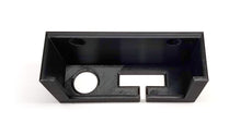 Load image into Gallery viewer, 3D render of Tunze Osmolator 5107 ATO Controller Equipment Mount, in black, top view.
